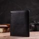 Мужской вместительный кошелек вертикального формата из натуральной кожи CANPELLINI 21753 Черный 21753 фото 7