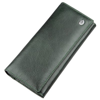 Гаманець для жінок з зовнішнім відділенням ST Leather 18900 Зелений 18900 фото