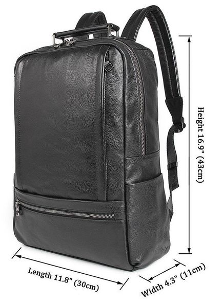 Рюкзак Vintage 14949 кожаный Черный 14949 фото