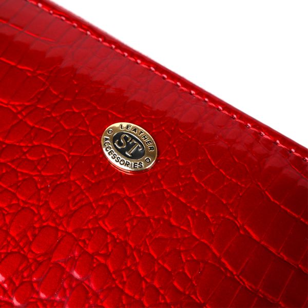 Кошелек женский ST Leather 18397 (S4001A) на молниях Красный 18397 фото