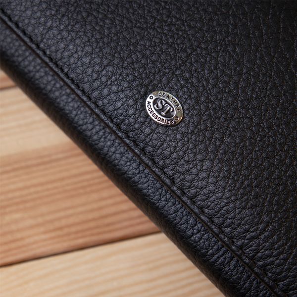Добротний жіночий гаманець ST Leather 19375 Чорний 19375 фото