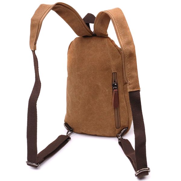 Оригінальна сумка для чоловіків через плече з ущільненою спинкою Vintagе 22177 Коричневий 56813 фото