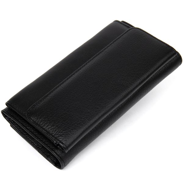 Добротний жіночий гаманець ST Leather 19375 Чорний 19375 фото