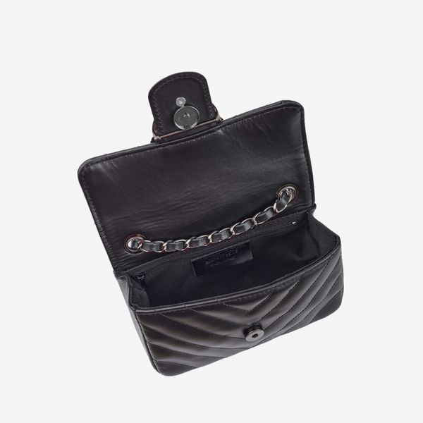 Чорна жіноча сумочка через плече VIRGINIA CONTI VC03127 Black VC03127 Black фото