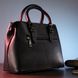 Класична жіноча сумка в шкірі флотар Vintage 14861 Чорна 39457 фото 5