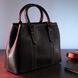 Класична жіноча сумка в шкірі флотар Vintage 14861 Чорна 39457 фото 4