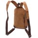Оригінальна сумка для чоловіків через плече з ущільненою спинкою Vintagе 22177 Коричневий 56813 фото 2