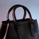 Классическая женская сумка в коже флотар Vintage 14861 Черная 39457 фото 11