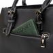 Класична жіноча сумка в шкірі флотар Vintage 14861 Чорна 39457 фото 10