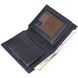 Вертикальний невеликий шкіряний гаманець без застібки KARYA 21362 Чорний 21362 фото 7