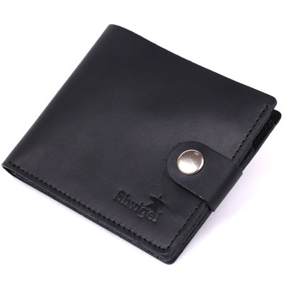 Кожаный мужской бумажник Shvigel 16432 Черный 16432 фото
