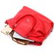 Красивая яркая женская сумка KARYA 20937 кожаная Красный 20937 фото 9