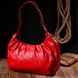 Яркая женская сумка багет KARYA 20837 кожаная Красный 20837 фото 10