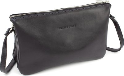 Чёрная кожаная сумочка-клатч женская Grande Pelle 70561001 70561001 фото