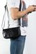 Черный вместительный мужской клатч сумка на плечо глянцевая кожа REK-215-Vac black REK-215-Vac фото 6