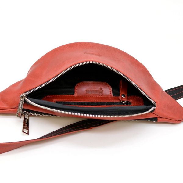 Напоясний жіноча сумка з натуральної шкіри RR-3035-4lx бренд TARWA RR-3035-4lx фото
