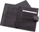 Чорний шкіряний портмоне Marco Coverna 167-2 black 167-2 black фото 4