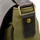 Мужская сумка через плечо из кожи и холщевой ткани канвас TARWA TH-1047-3md TH-1047-3md фото 8