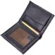 Невеликий гаманець без застібки з натуральної зернистої шкіри KARYA 21364 Чорний 21364 фото 4