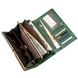 Сучасний жіночий гаманець ST Leather 18902 Зелений 18902 фото 4