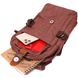 Плечева сумка для чоловіків із щільного текстилю Vintage 22186 Коричневий 56822 фото 6