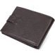 Практичный бумажник среднего размера для мужчин из натуральной кожи флотар BOND 22001 Коричневый 22001 фото 2