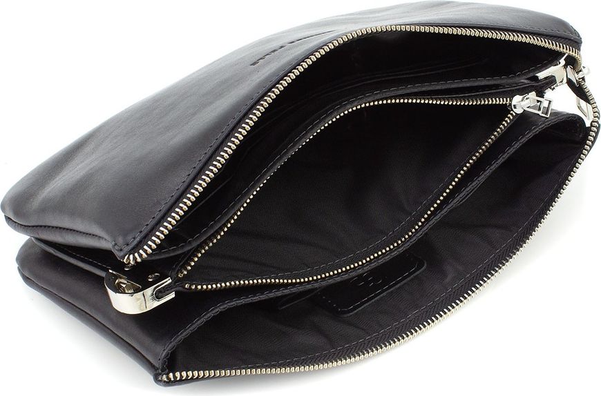 Чёрная кожаная сумочка-клатч женская Grande Pelle 70561001 70561001 фото