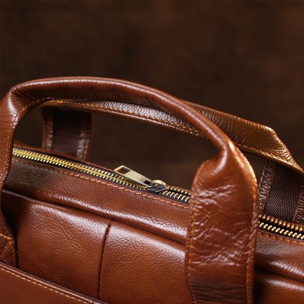 Кожаная мужская сумка для ноутбука Vintage 20470 Коричневый 20470 фото
