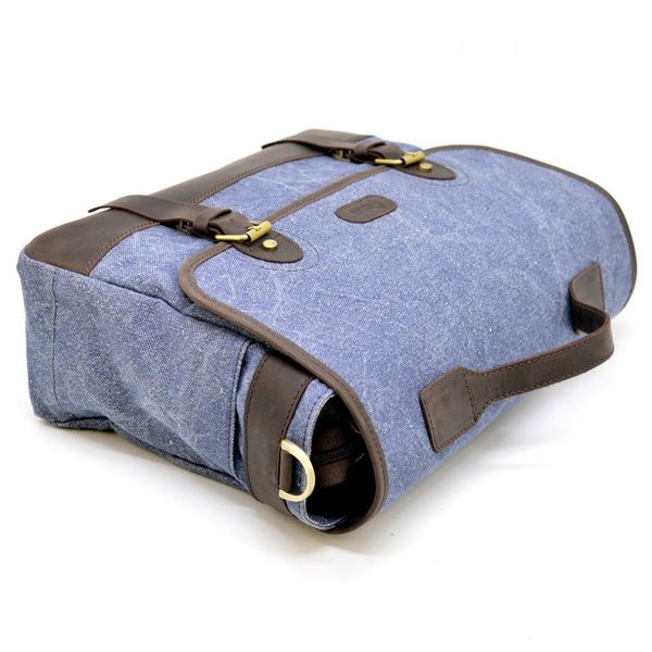 Портфель для чоловіків з тканини з шкіряними вставками RKj-7880-4lx TARWA RKj-7880-4lx фото
