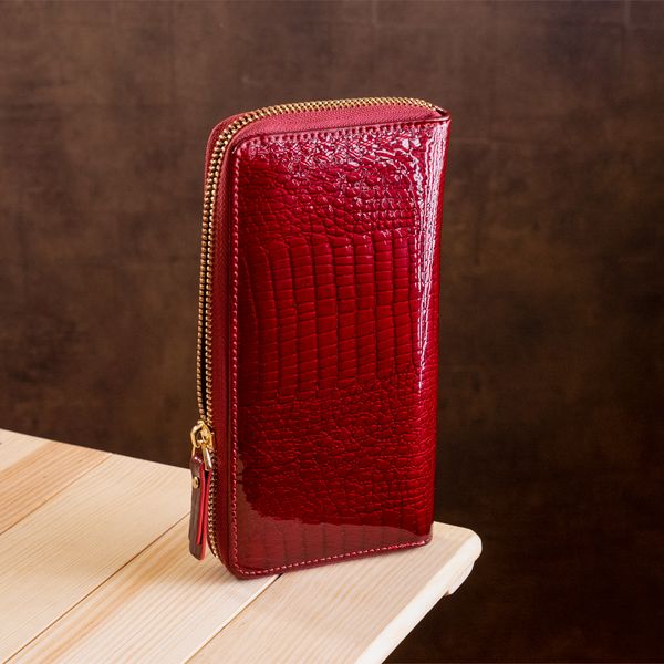 Кошелек женский ST Leather 18400 (S4001A) кожаный Бордовый 18400 фото