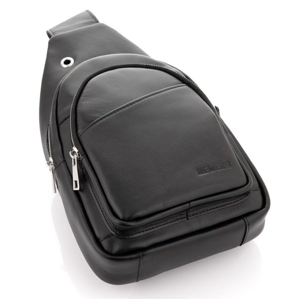 Мужская сумка-слинг из натуральной кожи Newery N9008GA N9008GA фото