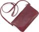 Шкіряна жіноча сумочка-клатч кольору марсала Grande Pelle 70566101 70566101 фото 4