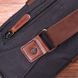 Незвичайна плечова сумка для чоловіків із щільного текстилю Vintage 22187 Чорний 56823 фото 9
