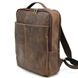 Шкіряний чоловічий рюкзак коричневий RC-7280-3md RC-7280-3md фото 1