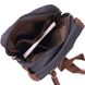 Незвичайна плечова сумка для чоловіків із щільного текстилю Vintage 22187 Чорний 56823 фото 5