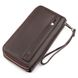 Чоловічий гаманець ST Leather 18450 (ST127) дві блискавки Коричневий 18450 фото 2