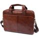 Кожаная мужская сумка для ноутбука Vintage 20470 Коричневый 20470 фото 1
