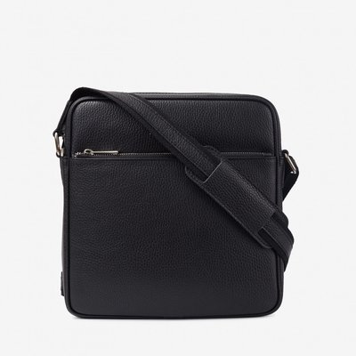 Стильная мужская сумка через плечо Virginia Conti Vc01303 Black Vc01303 Black фото
