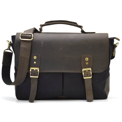Мужская сумка-портфель из канваса и кожи TARWA RGc-3960-3md RGc-3960-3md фото