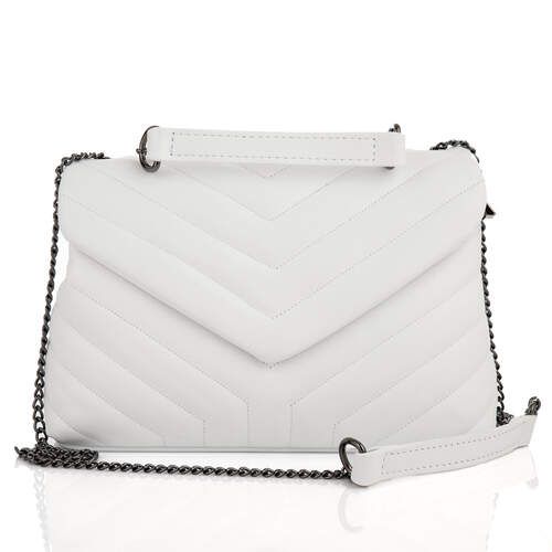 Біла жіноча сумочка через плече VIRGINIA CONTI (Італія) - VC03023WHITE VC03023WHITE фото