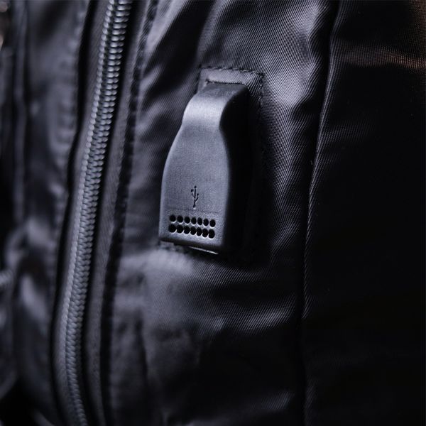 Міський чоловічий текстильний рюкзак Vintage 20574 Чорний 20574 фото