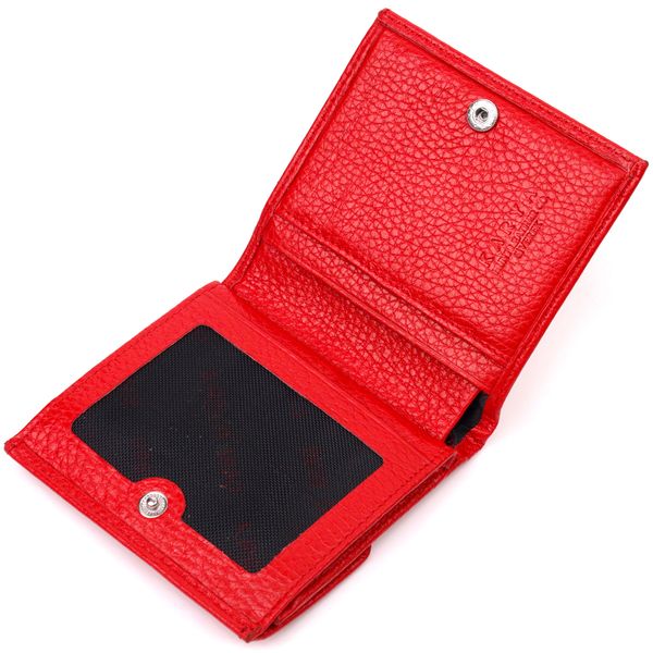 Яскраве жіноче портмоне з натуральної шкіри KARYA 21316 Червоний 21316 фото