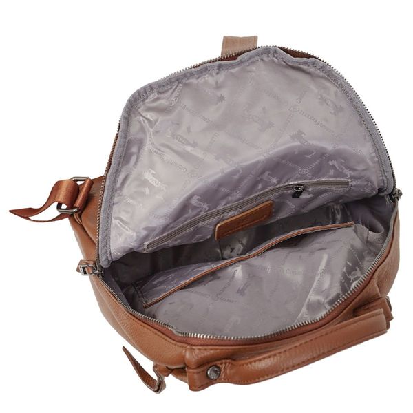 Женский кожаный рюкзак Giorgio Ferretti GF6708brown GF6708brown фото