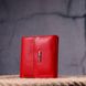 Яскраве жіноче портмоне з натуральної шкіри KARYA 21316 Червоний 21316 фото 7