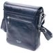 Практичная мужская сумка KARYA 20840 кожаная Синий 20840 фото 2