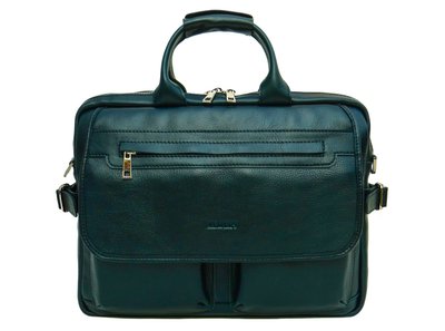 Зелёная мужская деловая сумка портфель Newery N9523GR N9523GR фото
