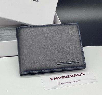 Стильний чорний гаманець з затиском для грошей Marco Coverna mc-1008 mc-1008 фото