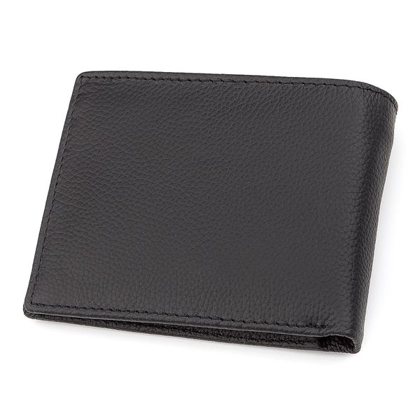 Чоловічий гаманець ST Leather 18352 (ST-1) натуральна шкіра Чорний 18352 фото
