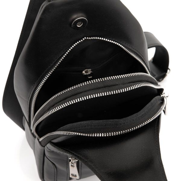 Мужская сумка-слинг из натуральной кожи Newery N9016GA N9016GA фото