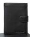 Чорний шкіряний портмоне під паспорт нового зразка Marco Coverna BK010-807 black BK010-807 фото 5